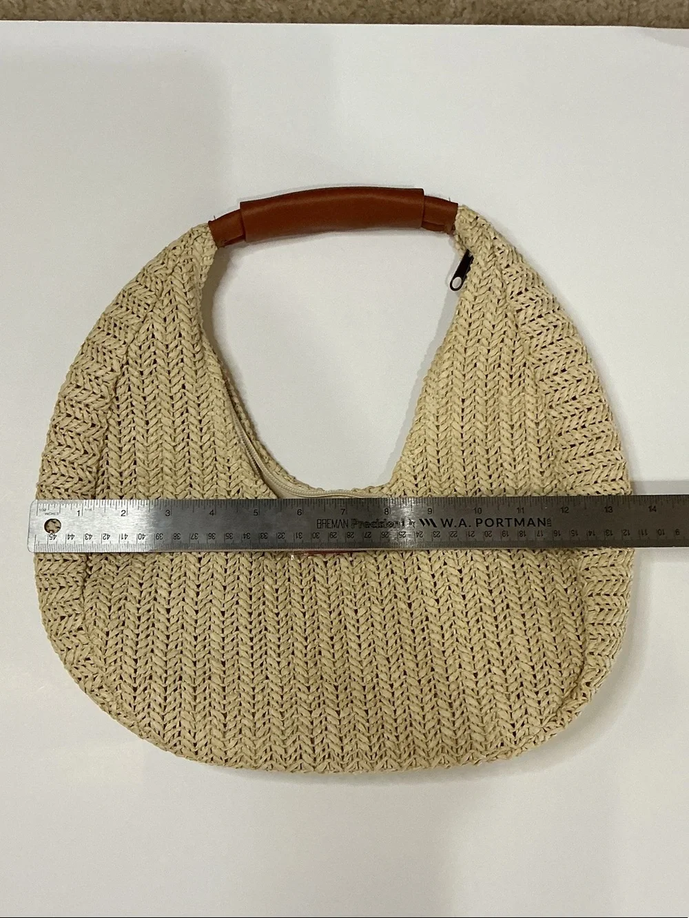 Raffia Woven Hobo Bag by Kopari
